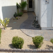 After Paving Stones Installation