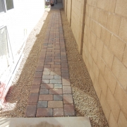 After Paver Stone Installation